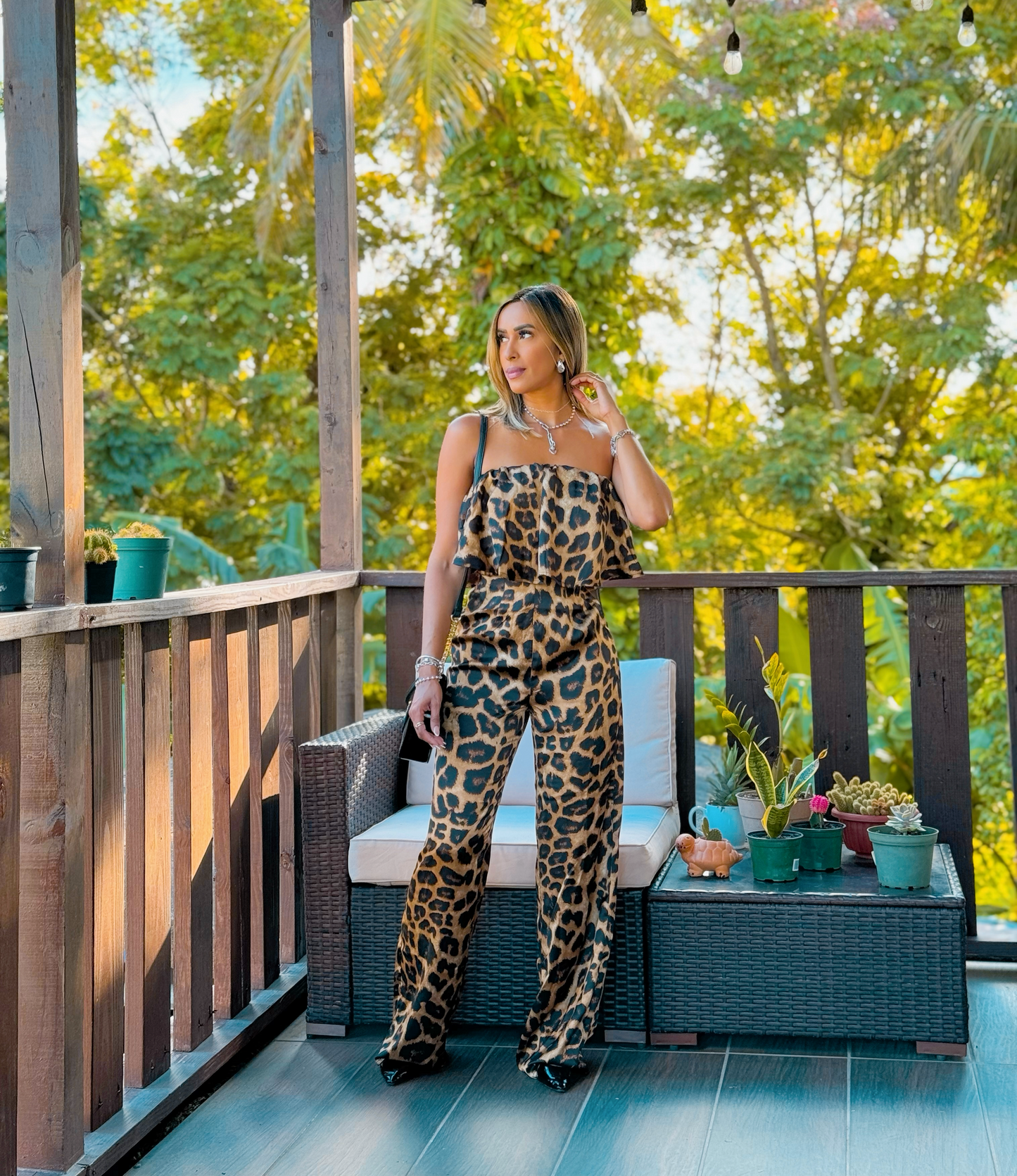 Leopard jumpsuit