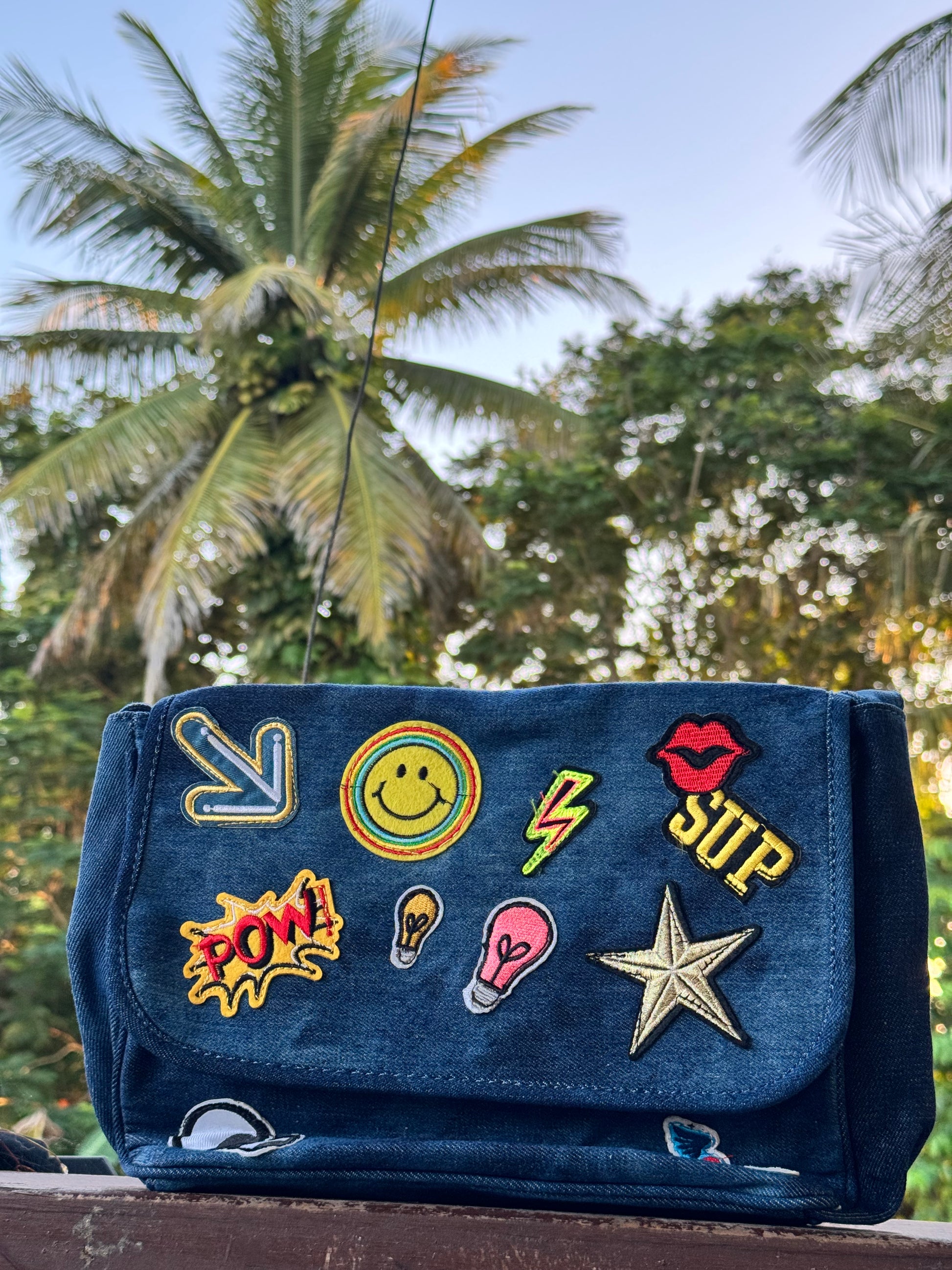 Denim Patch Love
